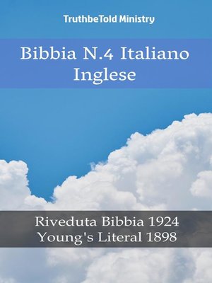 cover image of Bibbia N.4 Italiano Inglese